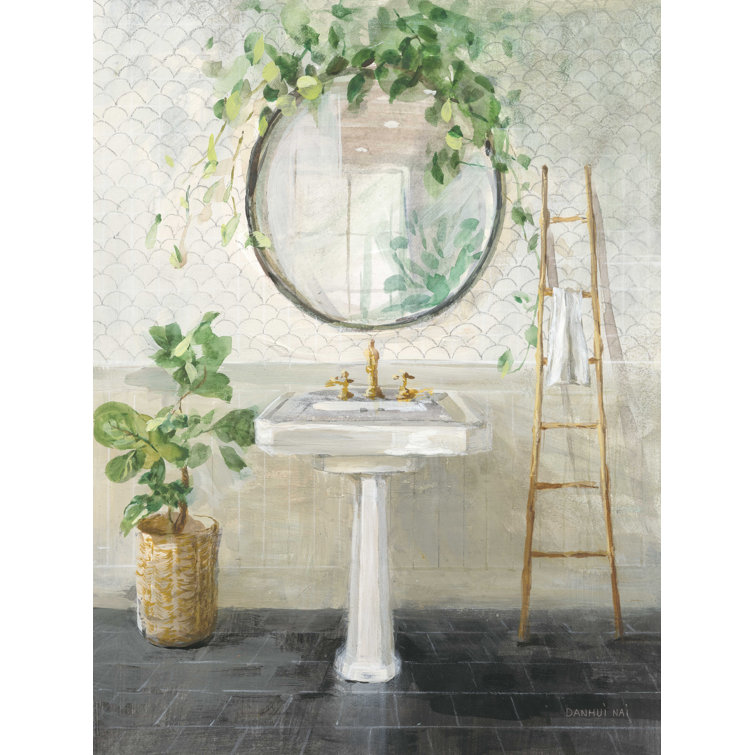 Winston Porter Simple Pleasures Bath II On Canvas by Danhui Nai